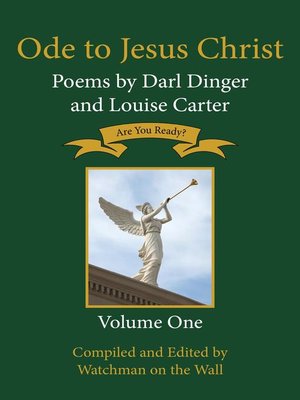 cover image of Poems by Darl Dinger and Louise Carter: Ode to Jesus Christ, #1